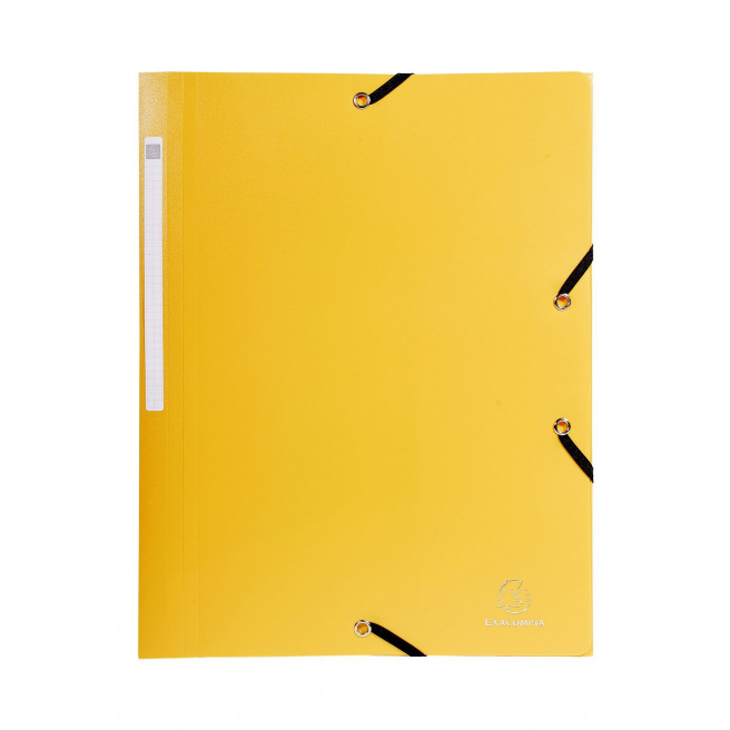 Farde à rabats et élastiques Exacompta en plastique - A4