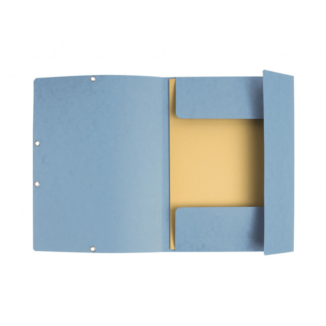 Exacompta map met flappen en elastieken in karton - A4 Exacompta map met flappen en elastieken in karton - A4