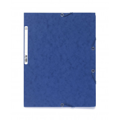 Exacompta map met flappen en elastieken in karton - A4