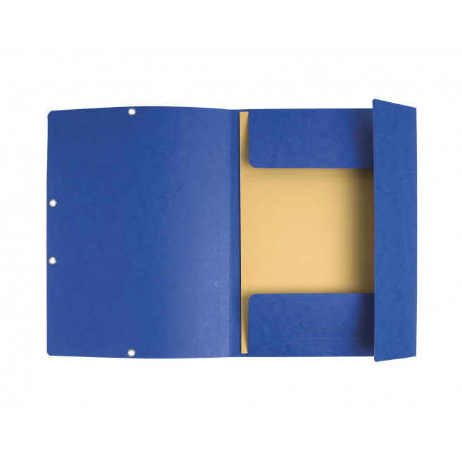 Exacompta map met flappen en elastieken in karton - A4 Exacompta map met flappen en elastieken in karton - A4