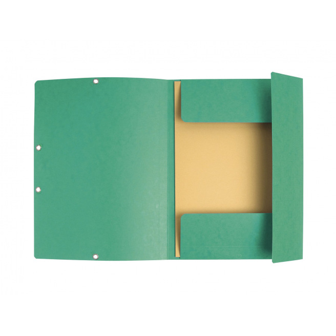 Exacompta map met flappen en elastieken in karton - A4 Exacompta map met flappen en elastieken in karton - A4