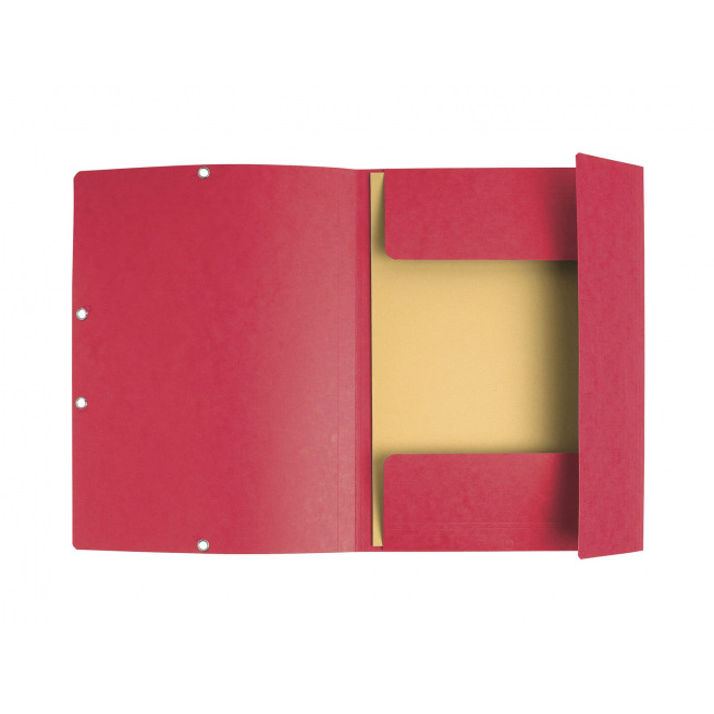 Exacompta map met flappen en elastieken in karton - A4 Exacompta map met flappen en elastieken in karton - A4