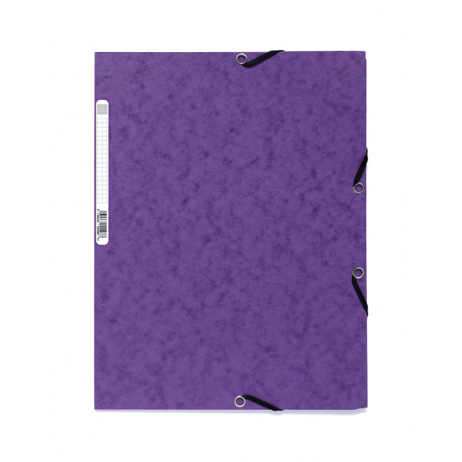 Exacompta map met flappen en elastieken in karton - A4 Exacompta map met flappen en elastieken in karton - A4