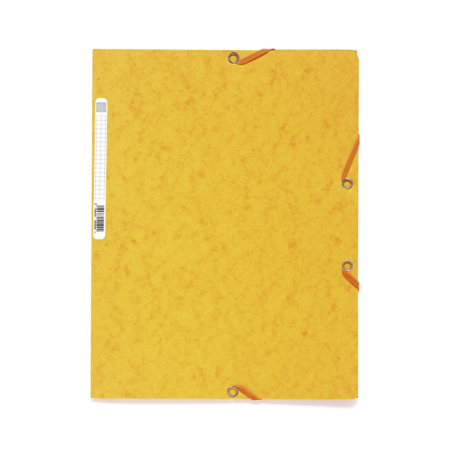 Exacompta map met flappen en elastieken in karton - A4 Exacompta map met flappen en elastieken in karton - A4