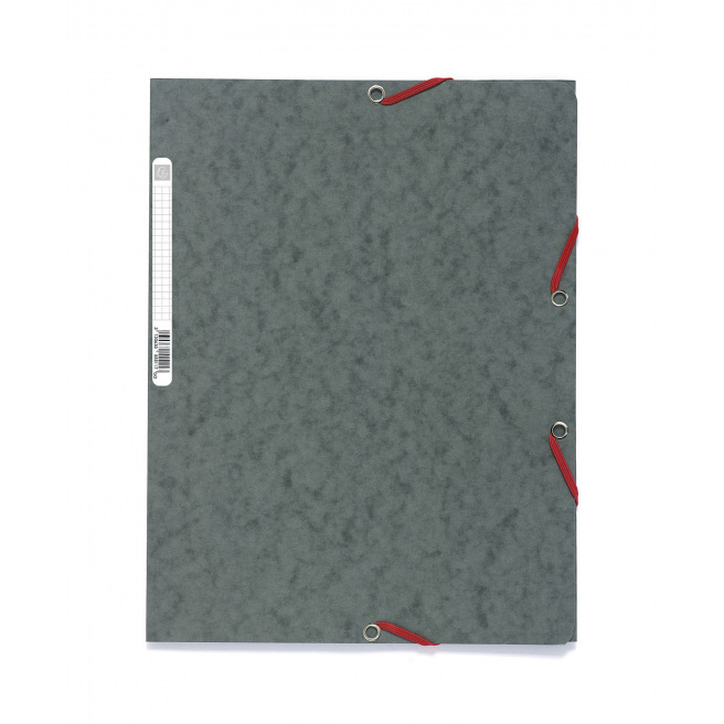 Exacompta map met flappen en elastieken in karton - A4 Exacompta map met flappen en elastieken in karton - A4