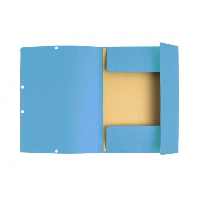 Exacompta map met flappen en elastieken in karton - A4 Exacompta map met flappen en elastieken in karton - A4