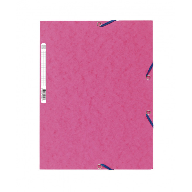 Exacompta map met flappen en elastieken in karton - A4 Exacompta map met flappen en elastieken in karton - A4