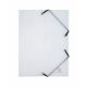 Exacompta CRYSTAL plastic map met flappen en elastieken - A4