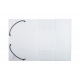 Exacompta CRYSTAL plastic map met flappen en elastieken - A4