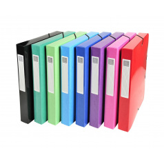 Boîte de classement Exacompta IDERAMA en carton - dos 4 cm - A4 Boîte de classement Exacompta IDERAMA en carton - dos 4 cm - A4