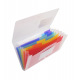 Exacompta CRYSTAL plastic portfolio-organizer