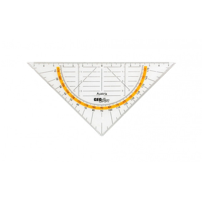 Equerre géométrique GEOFLEX - 16 cm