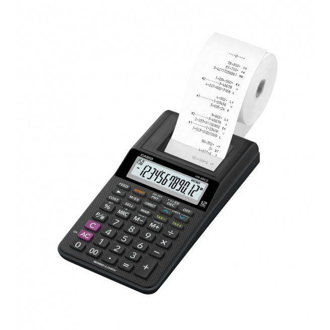 Calculatrice Casio HR-8RCE avec imprimante