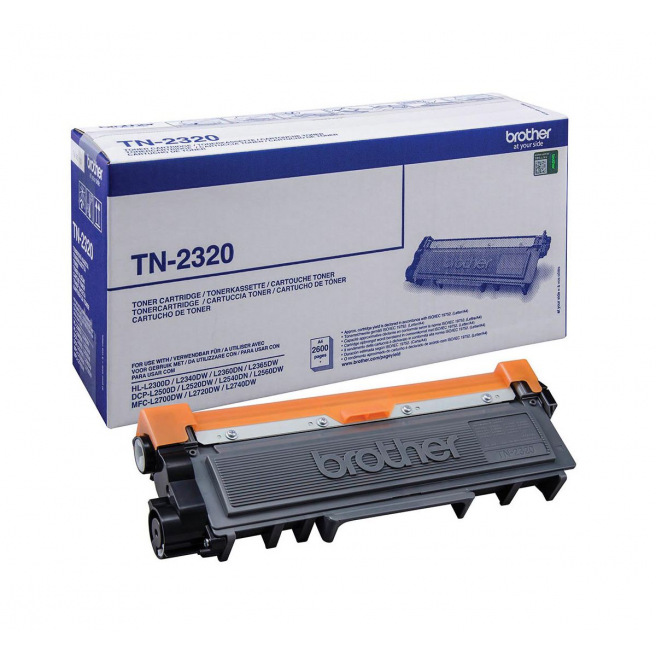 BROTHER TN-2320 lasercartridge - zwart
