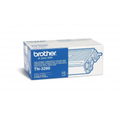 Laser cartridge BROTHER TN-3280 - zwart Laser cartridge BROTHER TN-3280 - zwart