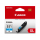 CANON CLI-551XL inkjetcartridge