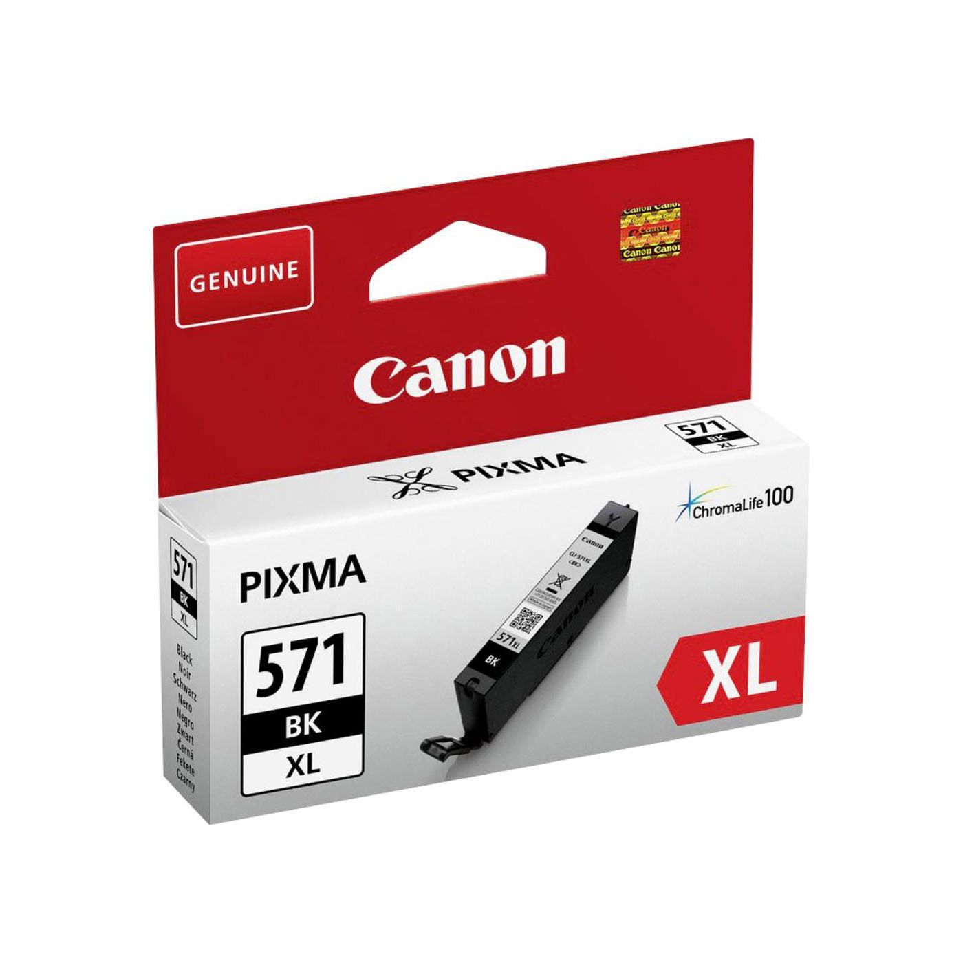 cartouches d'encre pour Canon PGI-570XL / CLI-571XL, 6 cartouches XL avec  gris pour