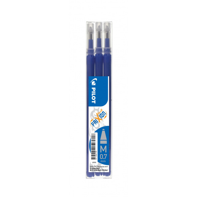 Navullingen voor Pilot FRIXION roller - doosje van 3
