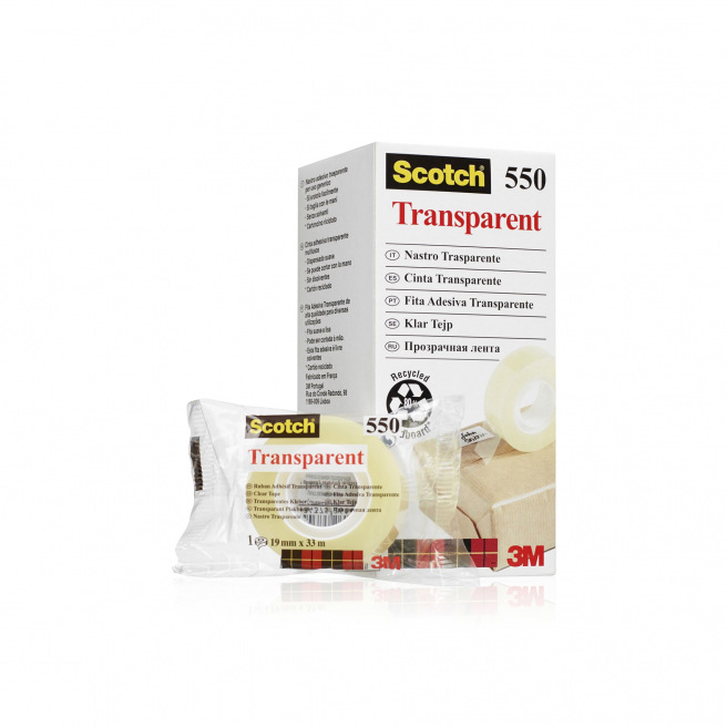 Ruban adhésif transparent SCOTCH 550 Ruban adhésif transparent SCOTCH 550
