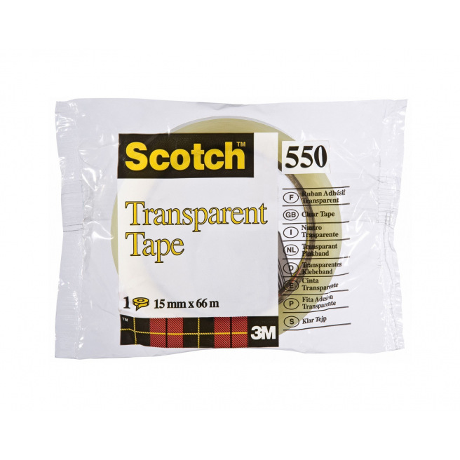 Transparante plakband SCOTCH 550