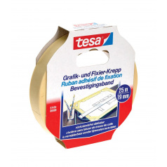 Plakband Masking Tape TESA - 19 mm x 25 m Plakband Masking Tape TESA - 19 mm x 25 m