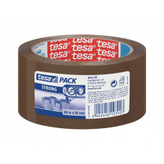 Ruban adhésif d'emballage TESA PACK STRONG - 50 mm x 66 m