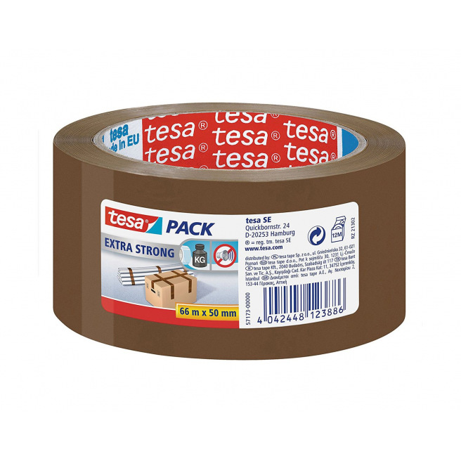 TESA PACK EXTRA STRONG verpakkingstape - 50 mm x 66 m