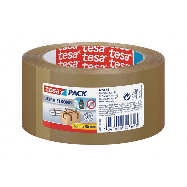 Ruban adhésif d'emballage TESA PACK ULTRA STRONG - 50 mm x 66 m Ruban adhésif d'emballage TESA PACK ULTRA STRONG - 50 mm x 66 m
