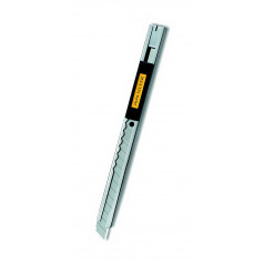 Cutter OLFA SILVER SVR-1 - corps acier inoxydable - lame 9 mm Cutter OLFA SILVER SVR-1 - corps acier inoxydable - lame 9 mm