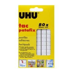Pastilles UHU TAC PATAFIX - étui de 80 Pastilles UHU TAC PATAFIX - étui de 80