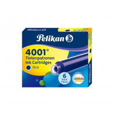 Pelikan 4001 TP/6 inktpatronen - doosje van 6