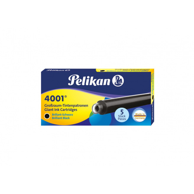 Pelikan 4001 GTP/5 inktpatronen - doosje van 5 Pelikan 4001 GTP/5 inktpatronen - doosje van 5