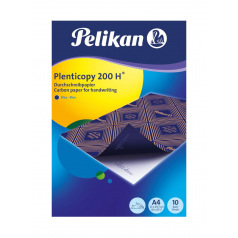Pelikan Plenticopy 200H carbonpapier - pakket van 10 A4-vellen Pelikan Plenticopy 200H carbonpapier - pakket van 10 A4-vellen