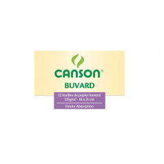 Papier buvard blanc CANSON Papier buvard blanc CANSON