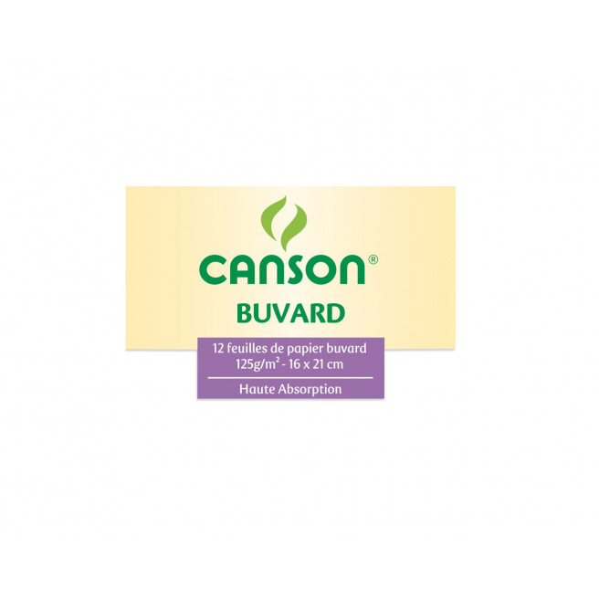 Papier buvard blanc CANSON