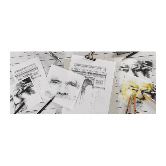 Bloc de papier dessin CANSON "C" à grain Bloc de papier dessin CANSON "C" à grain