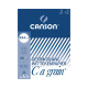 Bloc de papier dessin CANSON "C" à grain