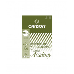 Bloc de papier dessin CANSON ACADEMY 250 g Bloc de papier dessin CANSON ACADEMY 250 g