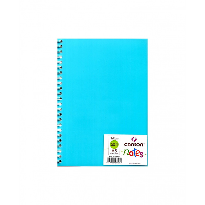 Canson Carnet Dessin Croquis spirale 18,5x18,5 cm,50 feuilles Extra blanc  120g/m2 à prix pas cher