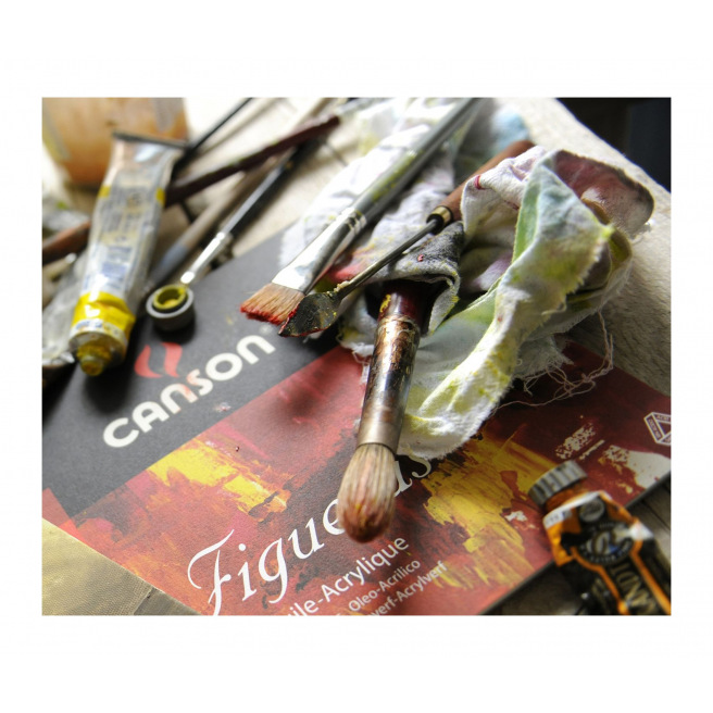 CANSON FIGUERAS 290 g olie/acryl papierblok CANSON FIGUERAS 290 g olie/acryl papierblok