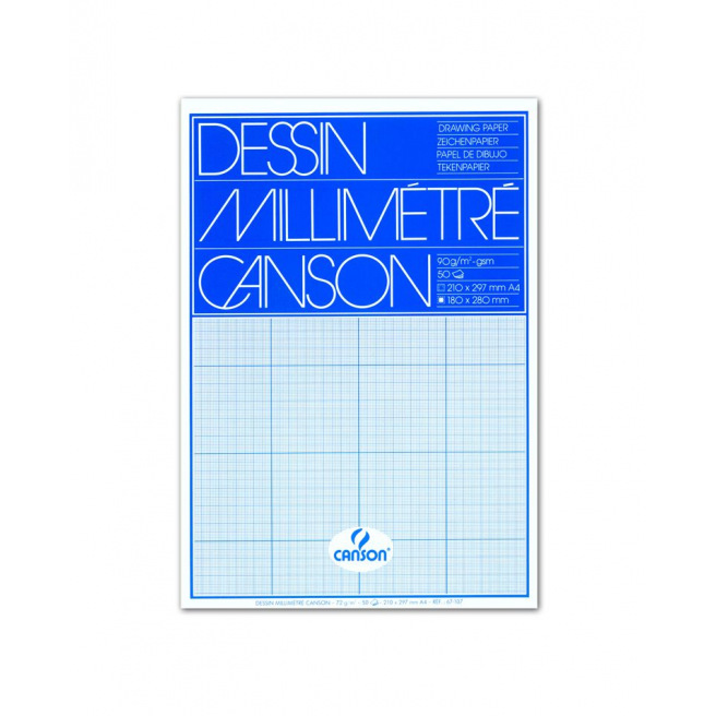CANSON millimeterpapier 90 g CANSON millimeterpapier 90 g