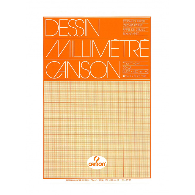CANSON millimeterpapier 90 g CANSON millimeterpapier 90 g