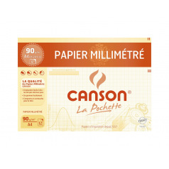 Papier millimétré CANSON 90 g