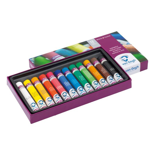 Utiliser des pastels à l'huile