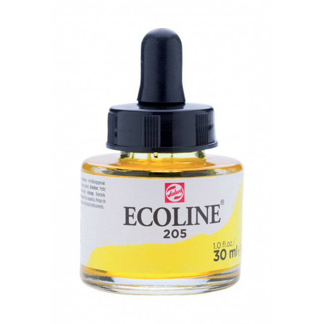 Peinture aquarelle liquide Talens ECOLINE - flacon 30 ml