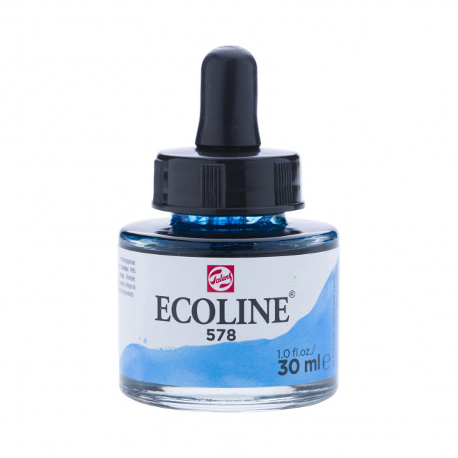Talens ECOLINE vloeibare aquarelverf - fles 30 ml Talens ECOLINE vloeibare aquarelverf - fles 30 ml