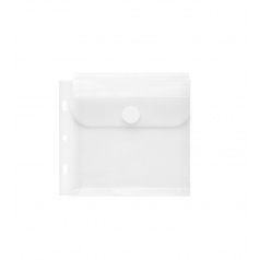 Pochette enveloppe perforée FOLDERSYS - fermeture velcro