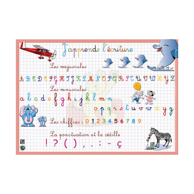 Educatieve speelse onderlegger Educatieve speelse onderlegger