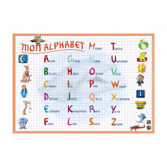 Educatieve speelse onderlegger