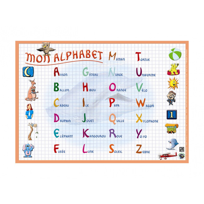 Educatieve speelse onderlegger Educatieve speelse onderlegger